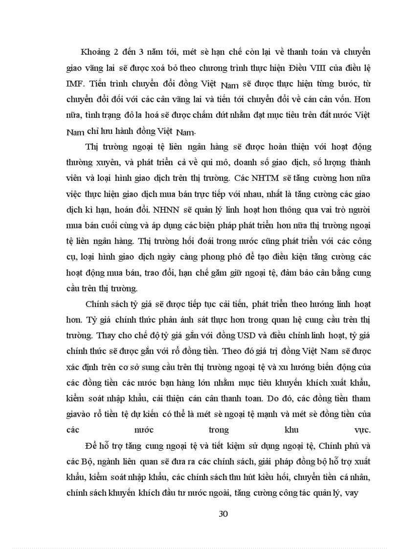 image for page Quản lý ngoại hối ở Việt Nam, thực trạng và một số giải pháp