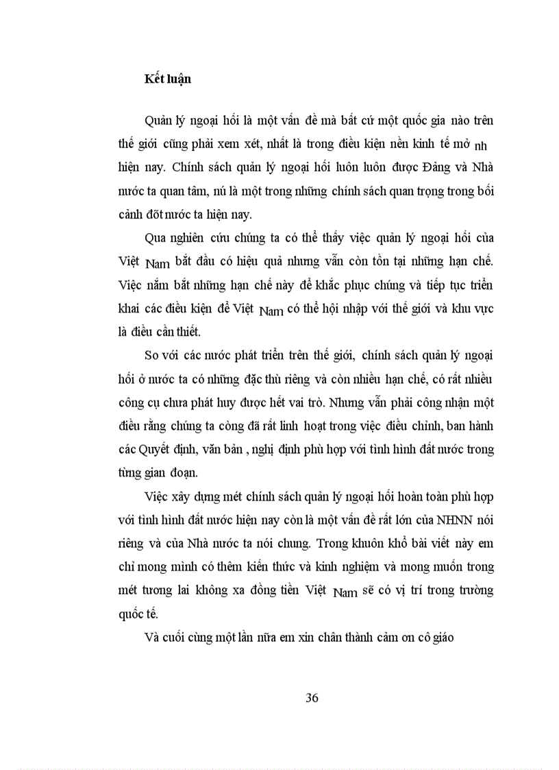 image for page Quản lý ngoại hối ở Việt Nam, thực trạng và một số giải pháp