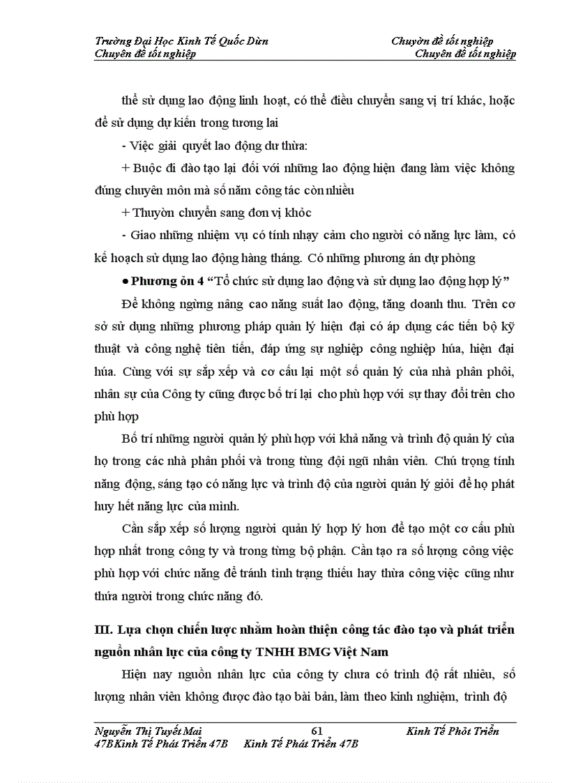 image for page Chiến lược đào tạo và phát triển nguồn nhân lực tại công ty TNHH BMG Việt Nam