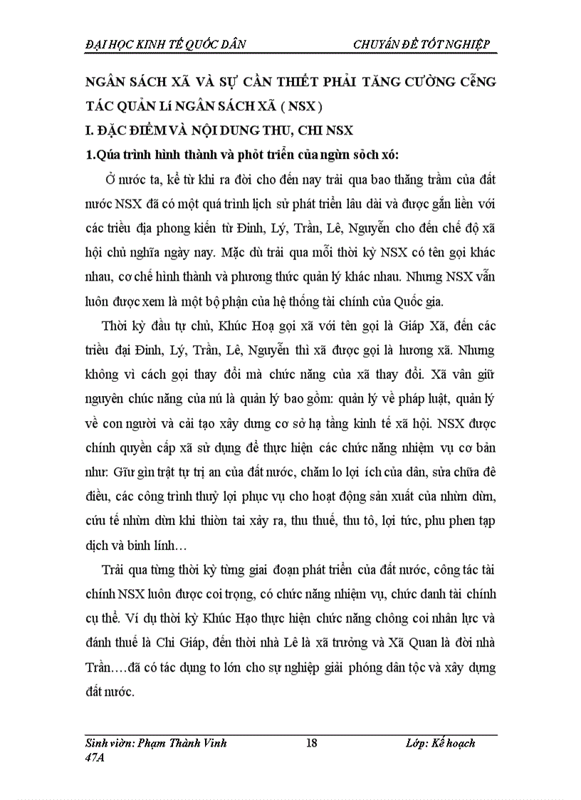 image for page Một số giải pháp nhằm tăng cường công tác quản lý ngân sách xã trên địa bàn huyện Sóc Sơn – Thành phố Hà Nội
