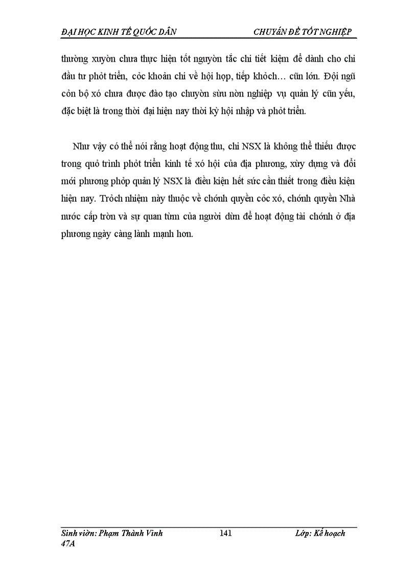 image for page Một số giải pháp nhằm tăng cường công tác quản lý ngân sách xã trên địa bàn huyện Sóc Sơn – Thành phố Hà Nội