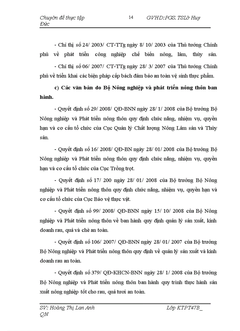 image for page Tăng cường quản lý nhà nước nhằm đảm bảo an toàn, vệ sinh thực phẩm (sản phẩm rau)