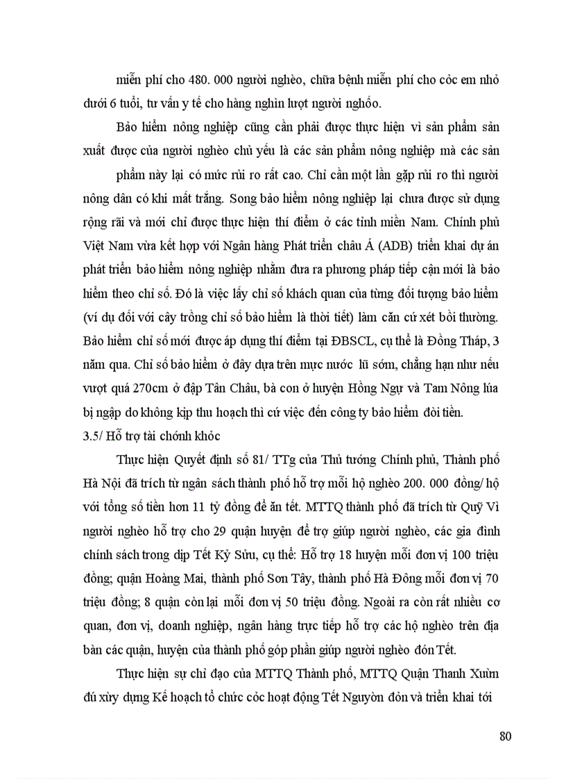 image for page Giải pháp tài chính cho XĐGN ở Hà Nội giai đoạn 2009-2010