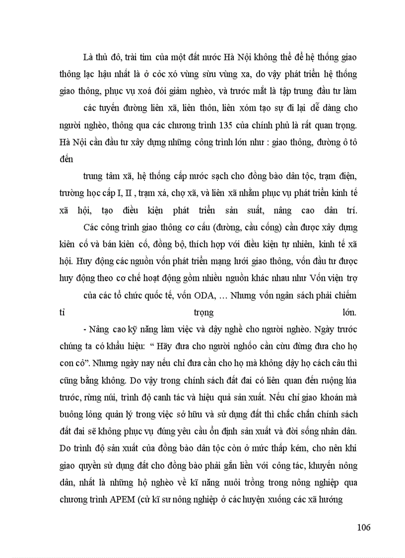 image for page Giải pháp tài chính cho XĐGN ở Hà Nội giai đoạn 2009-2010