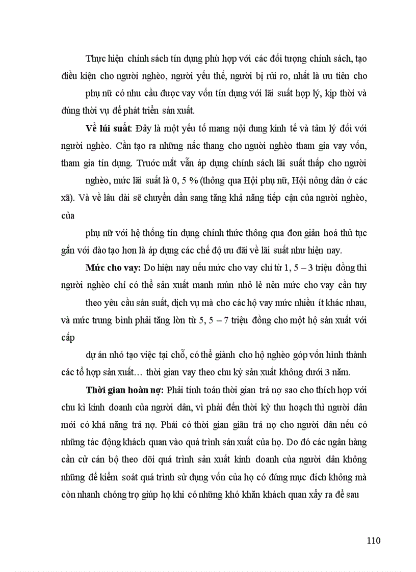 image for page Giải pháp tài chính cho XĐGN ở Hà Nội giai đoạn 2009-2010
