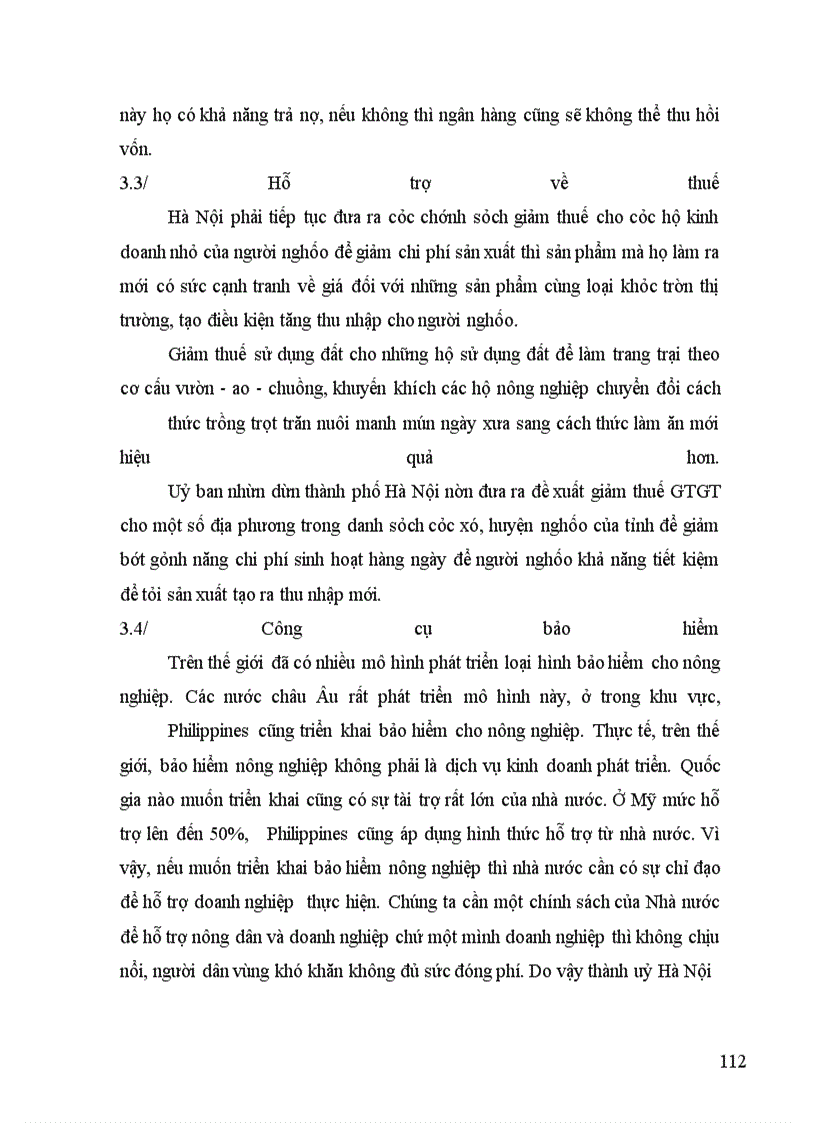 image for page Giải pháp tài chính cho XĐGN ở Hà Nội giai đoạn 2009-2010