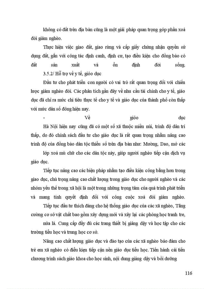 image for page Giải pháp tài chính cho XĐGN ở Hà Nội giai đoạn 2009-2010