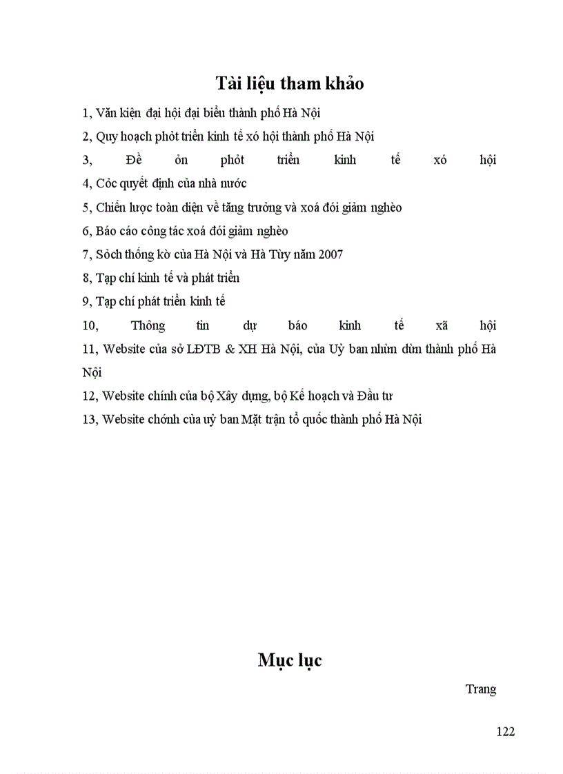 image for page Giải pháp tài chính cho XĐGN ở Hà Nội giai đoạn 2009-2010