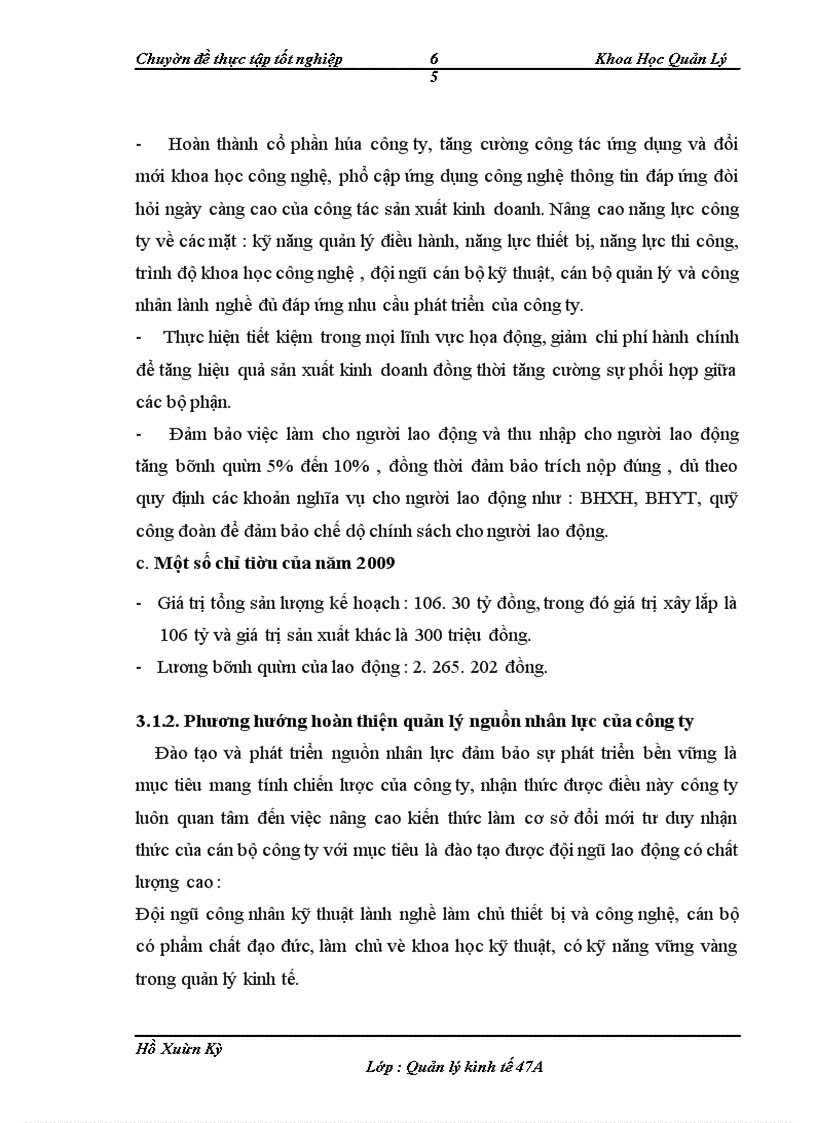 image for page Phân tích thực trạng quản lý nguồn nhân lực của công ty xây dựng và phát triển công nghệ thăng long