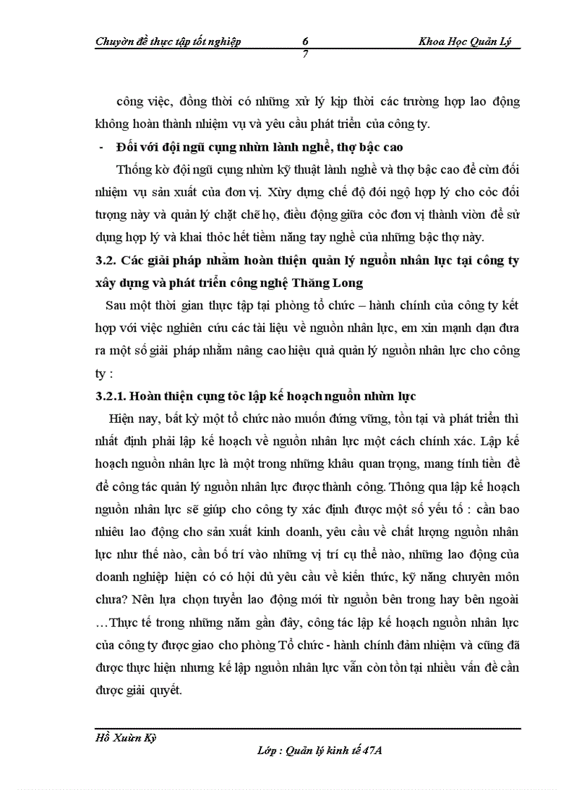 image for page Phân tích thực trạng quản lý nguồn nhân lực của công ty xây dựng và phát triển công nghệ thăng long