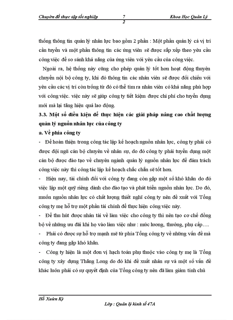 image for page Phân tích thực trạng quản lý nguồn nhân lực của công ty xây dựng và phát triển công nghệ thăng long