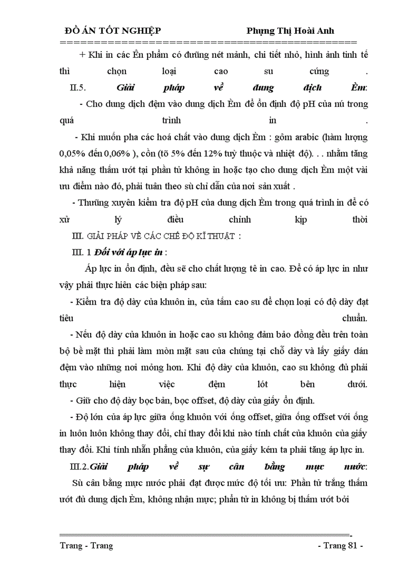 image for page Các yếu tố ảnh hưởng đến chất lượng tờ in -Một số giải pháp nâng cao chất lượng tờ in