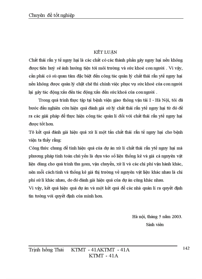 image for page Bước đầu đánh giá hiệu quả việc xử lý chất thải rắn y tế nguy hại tại bệnh viện Giao thông vận tải I - Hà Nội