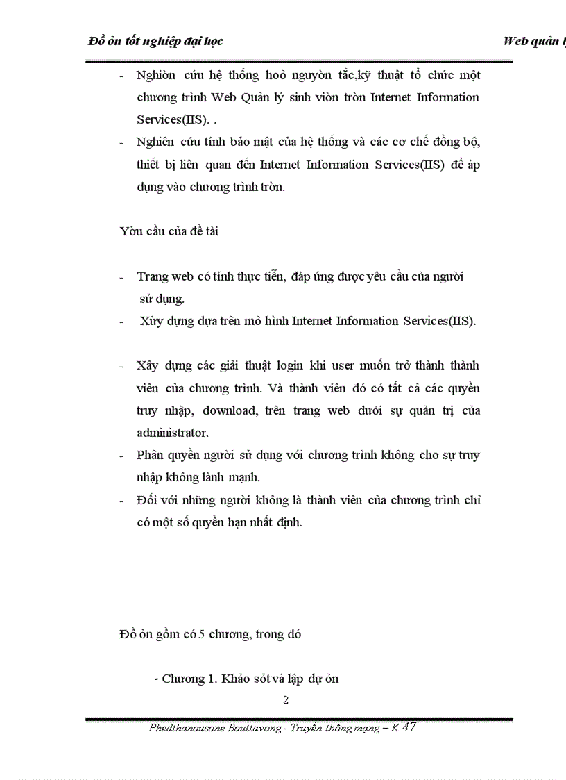 image for page Web quản lý sinh viên