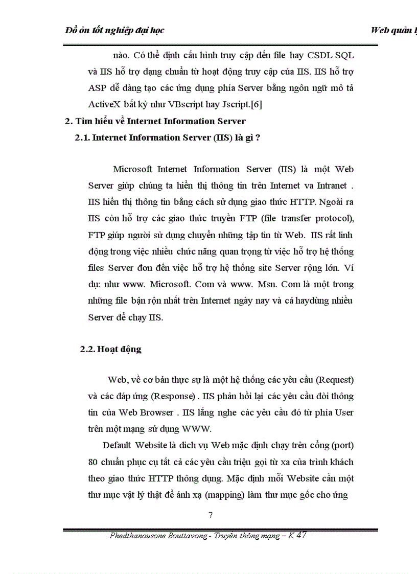 image for page Web quản lý sinh viên