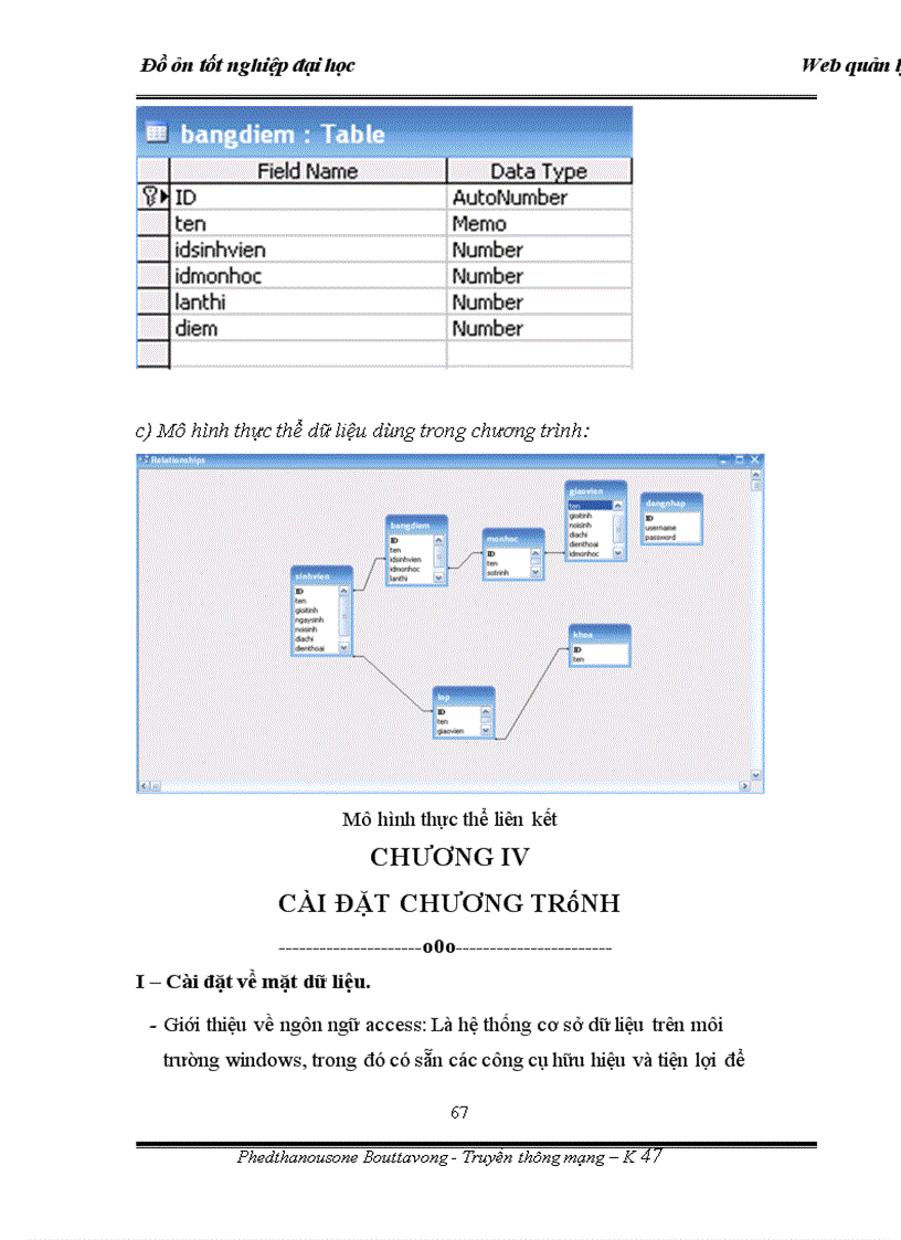 image for page Web quản lý sinh viên