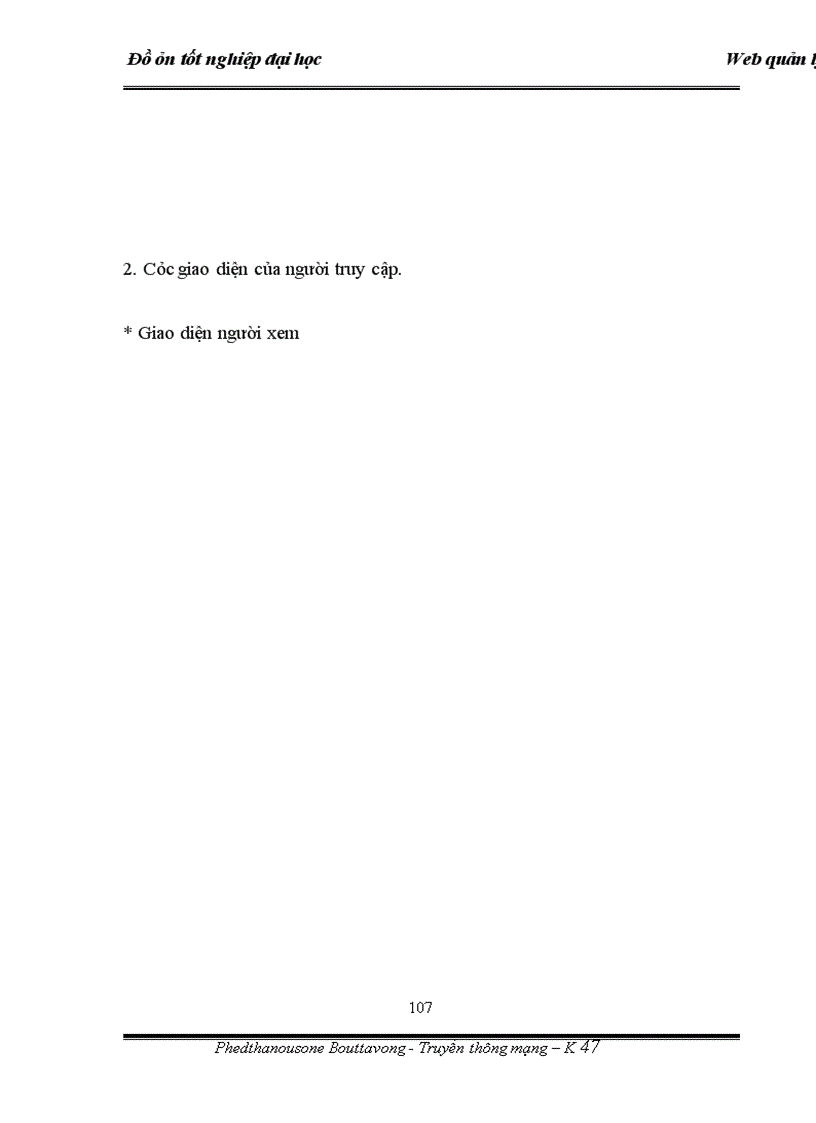 image for page Web quản lý sinh viên