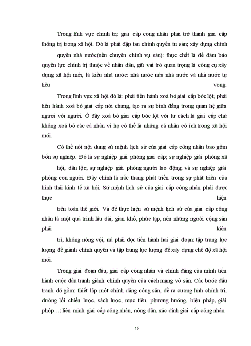 image for page Tại sao chúng ta có thể nói phạm trù sứ mệnh lịch sử của giai cấp vô sản được coi là phạm trù cơ bản,phạm trù trung tâm của CNXHKH