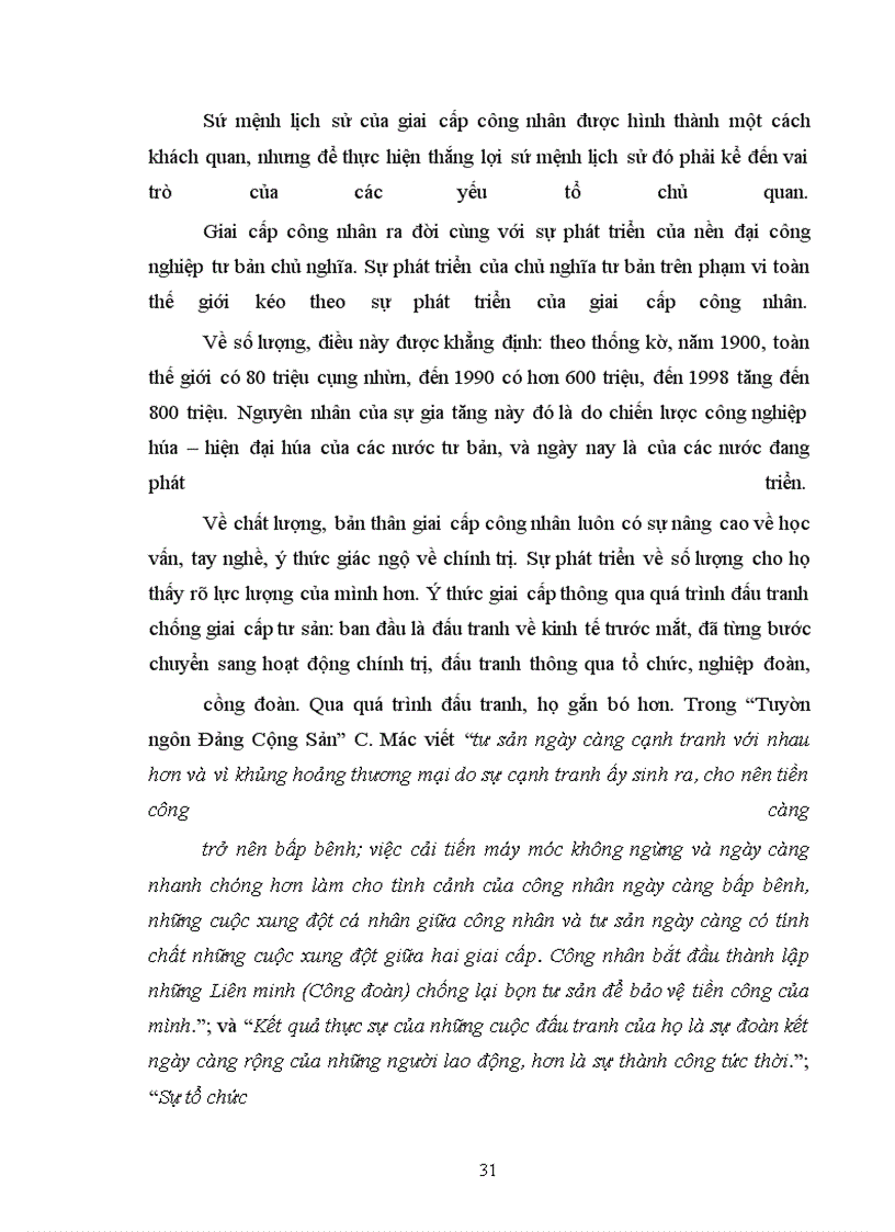 image for page Tại sao chúng ta có thể nói phạm trù sứ mệnh lịch sử của giai cấp vô sản được coi là phạm trù cơ bản,phạm trù trung tâm của CNXHKH