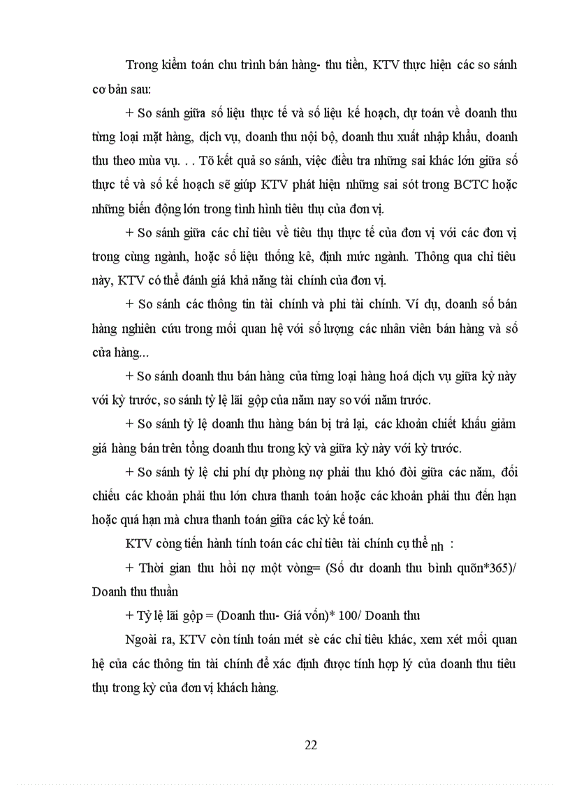 image for page Kiểm toán chu trình bán hàng- thu tiền trong kiểm toán BCTC do Công ty Kiểm toán và Dịch vụ Tin học (AISC) thực hiện