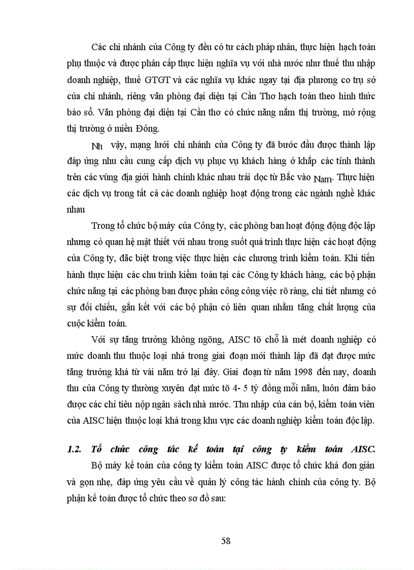 image for page Kiểm toán chu trình bán hàng- thu tiền trong kiểm toán BCTC do Công ty Kiểm toán và Dịch vụ Tin học (AISC) thực hiện