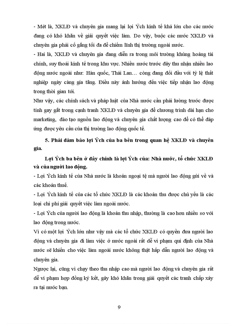 image for page Hoàn thiện công tác quản lý lao động xuất khẩu tại Trung tâm đào tạo - Giới thiệu việc làm Tỉnh Thái Bình