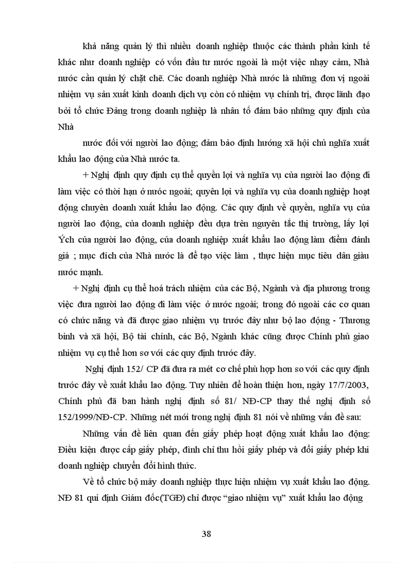 image for page Hoàn thiện công tác quản lý lao động xuất khẩu tại Trung tâm đào tạo - Giới thiệu việc làm Tỉnh Thái Bình