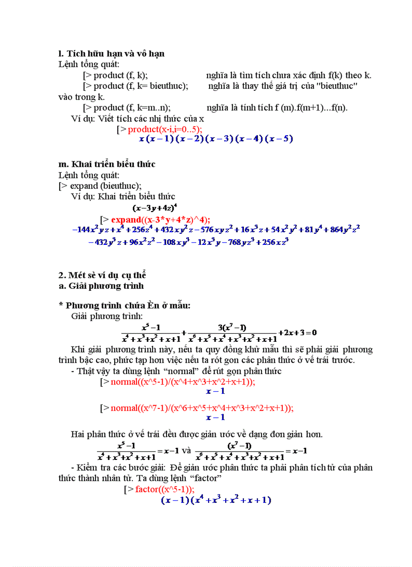 image for page Nghiên cứu sử dụng phần mềm maple 8.0 vào việc giải phương trình, hệ phương trình trong chương trình toán THCS