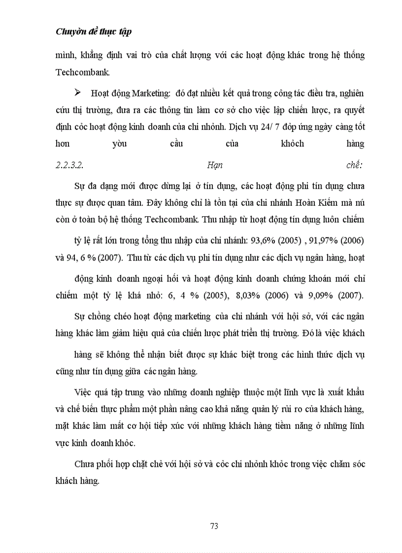 image for page Giải pháp phát triển tín dụng cho các doanh nghiệp vừa và nhỏ tại Techcombank chi nhánh Hoàn Kiếm