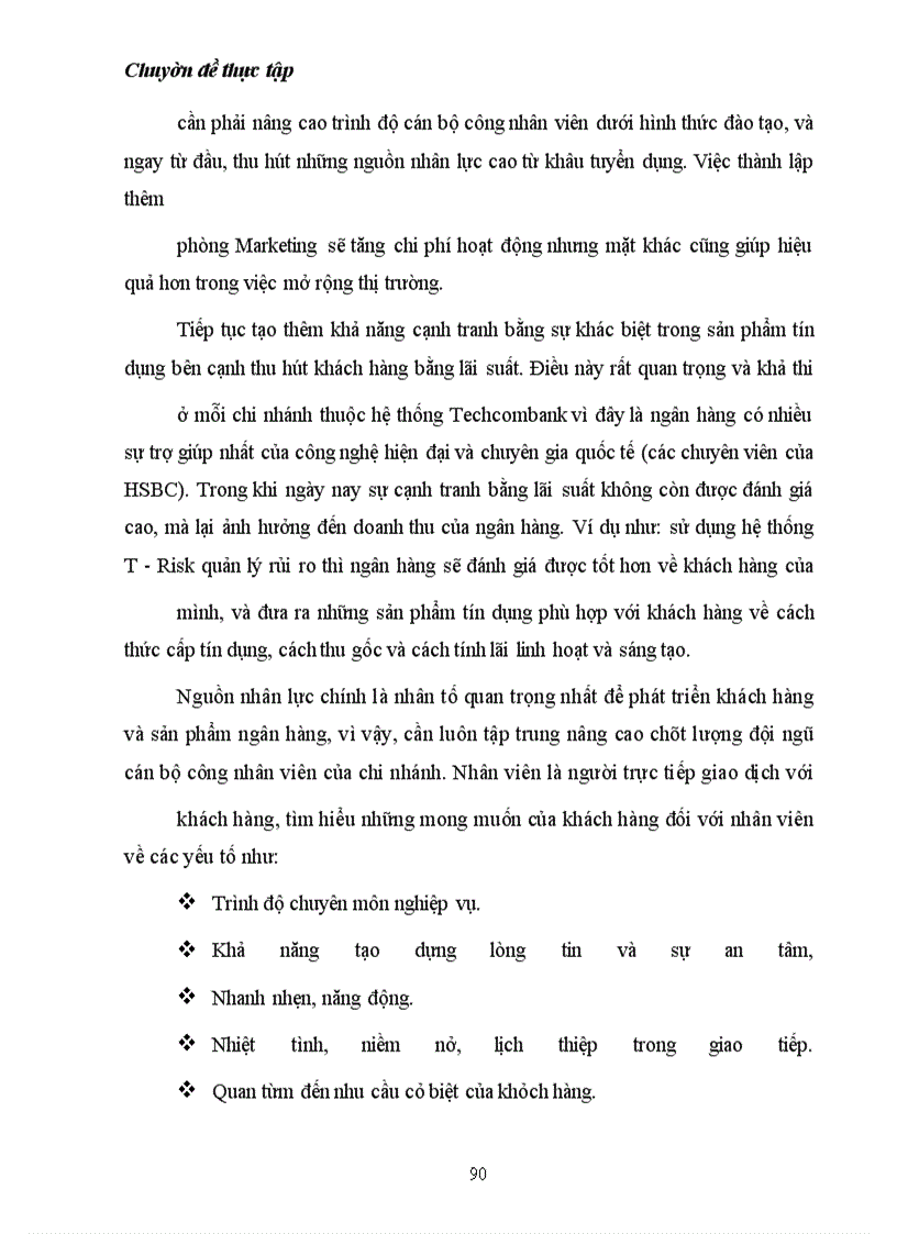 image for page Giải pháp phát triển tín dụng cho các doanh nghiệp vừa và nhỏ tại Techcombank chi nhánh Hoàn Kiếm