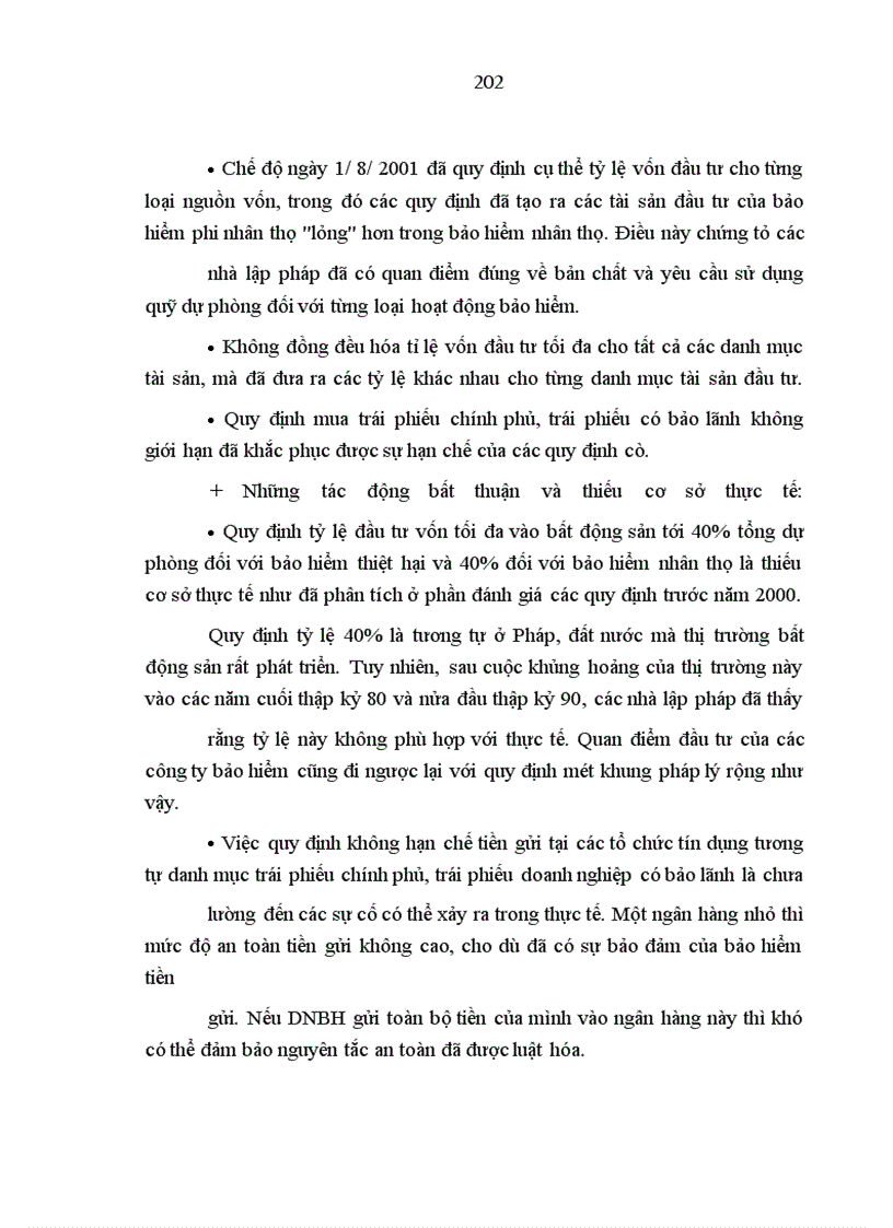 image for page Thực trạng tạo lập và sử dụng vốn nhàn rỗi của các DNBHNN trong thời gian qua