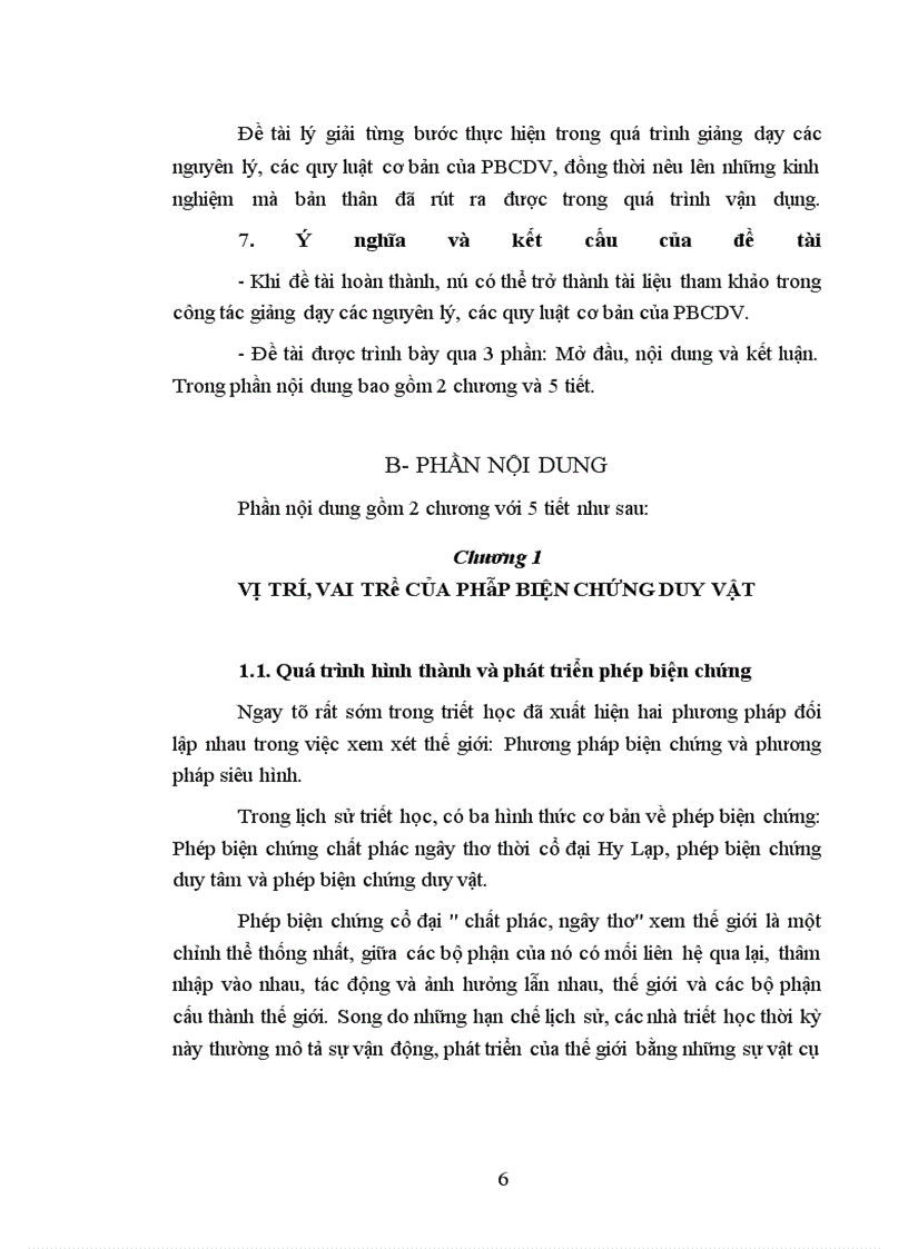 image for page Góp phần nâng cao chất lượng giảng dạy các nguyên lý, các quy luật cơ bản của phép biện chứng duy vật trong chương trình chính trị ở trường THCN