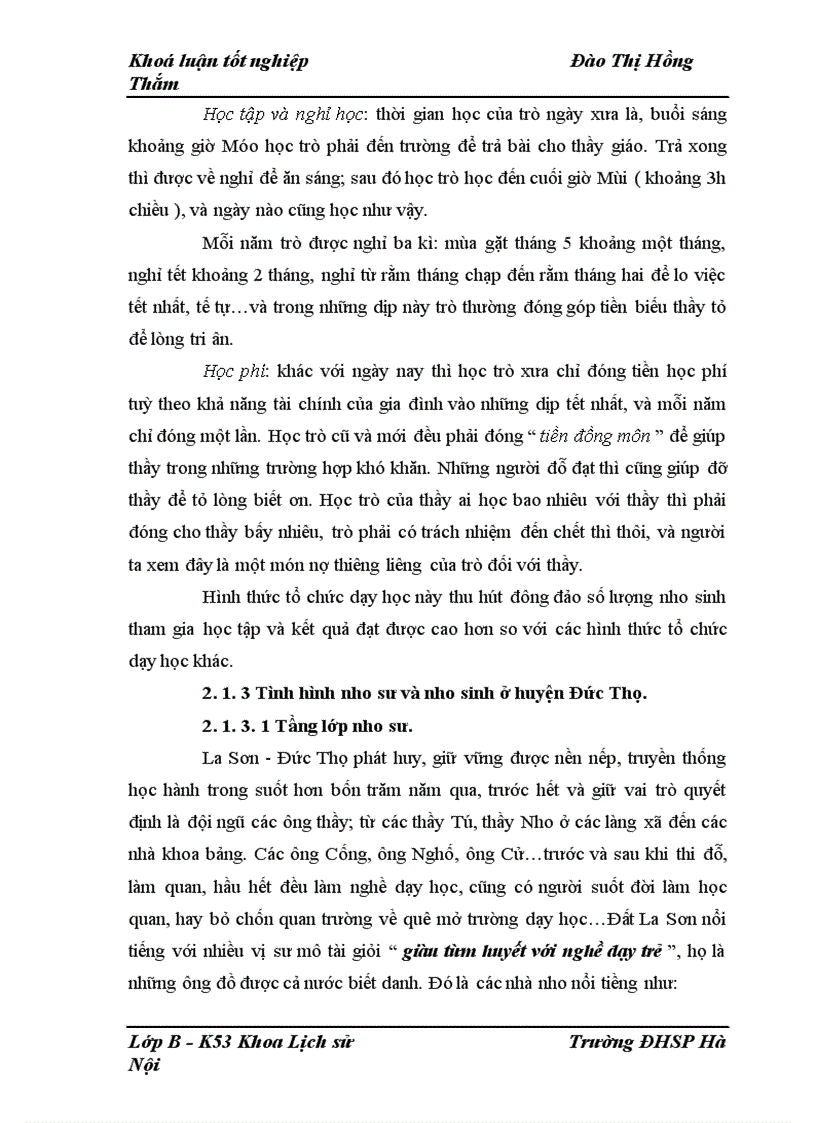 image for page Bước đầu tìm hiểu truyền thống khoa bảng của nhân dân huyện Đức Thọ ( Hà Tĩnh ) thời kì phong kiến