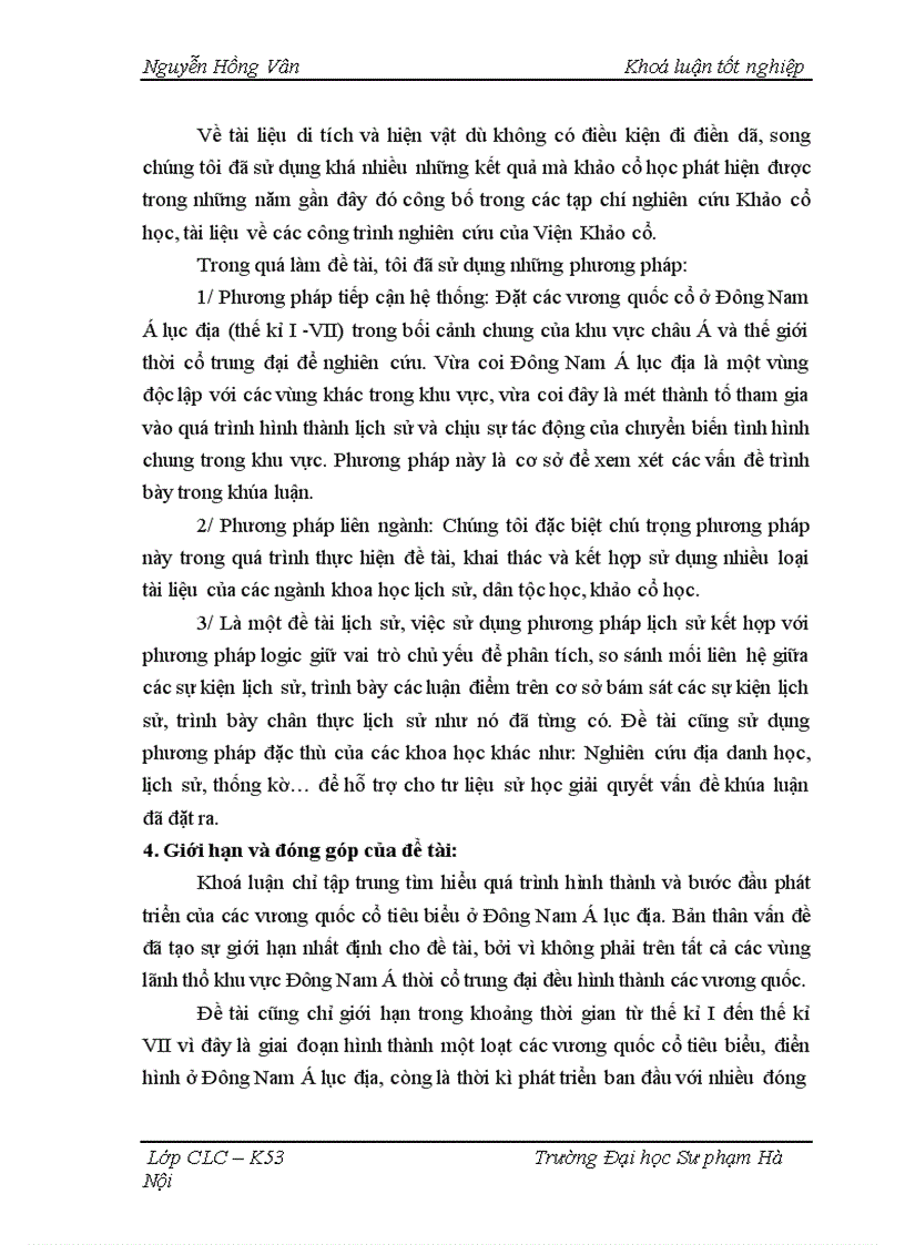 image for page Quá trình hình thành và bước đầu phát triển của một số vương quốc cổ ở Đông Nam á lục địa (thế kỉ I -VII)