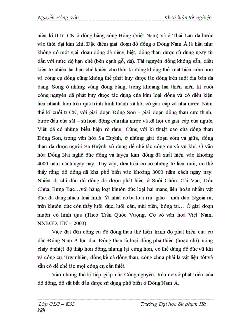 image for page Quá trình hình thành và bước đầu phát triển của một số vương quốc cổ ở Đông Nam á lục địa (thế kỉ I -VII)