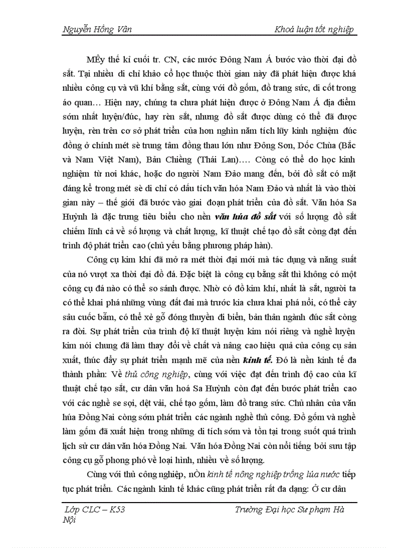 image for page Quá trình hình thành và bước đầu phát triển của một số vương quốc cổ ở Đông Nam á lục địa (thế kỉ I -VII)