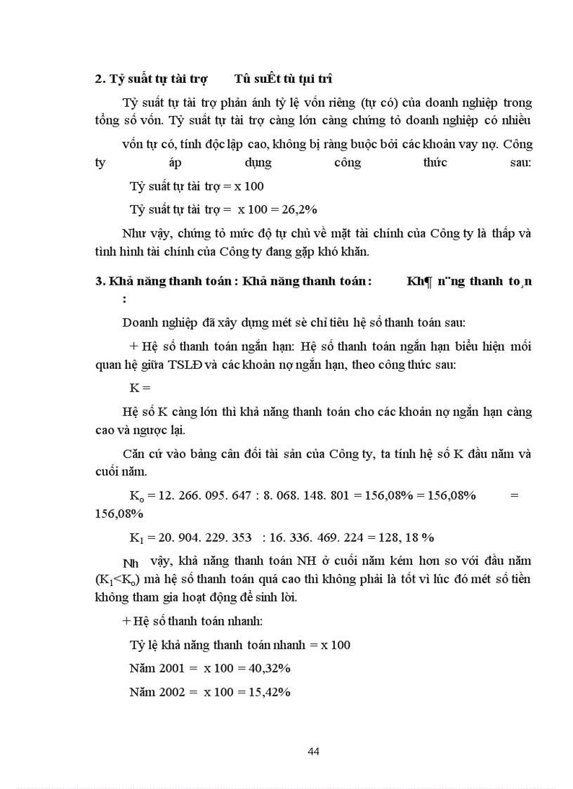 image for page Tình hình tổ chức thực hiện công tác tài chính Công ty TNHH Trường Thành