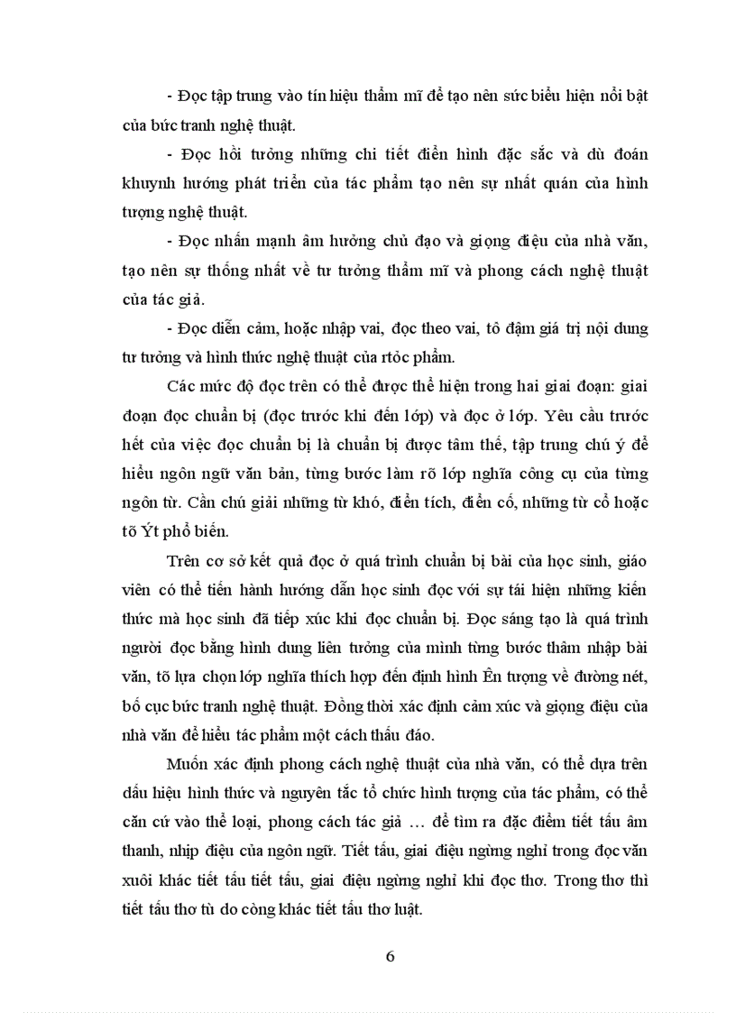 image for page Những biện pháp phát triển tư duy sáng tạo, chủ động của học sinh trong dạy học tác phẩm