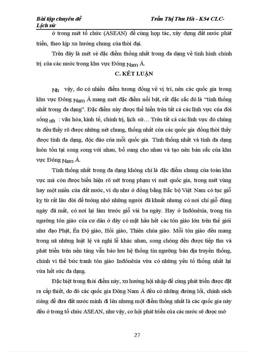 image for page Tính thống nhất trong đa dạng về mặt điều kiện tự nhiên