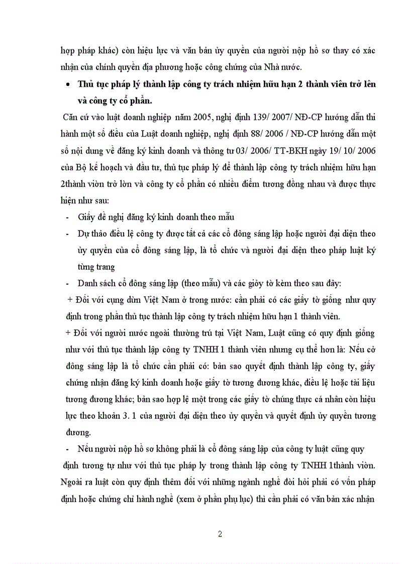 image for page Thủ tục thành lập doanh nghiệp