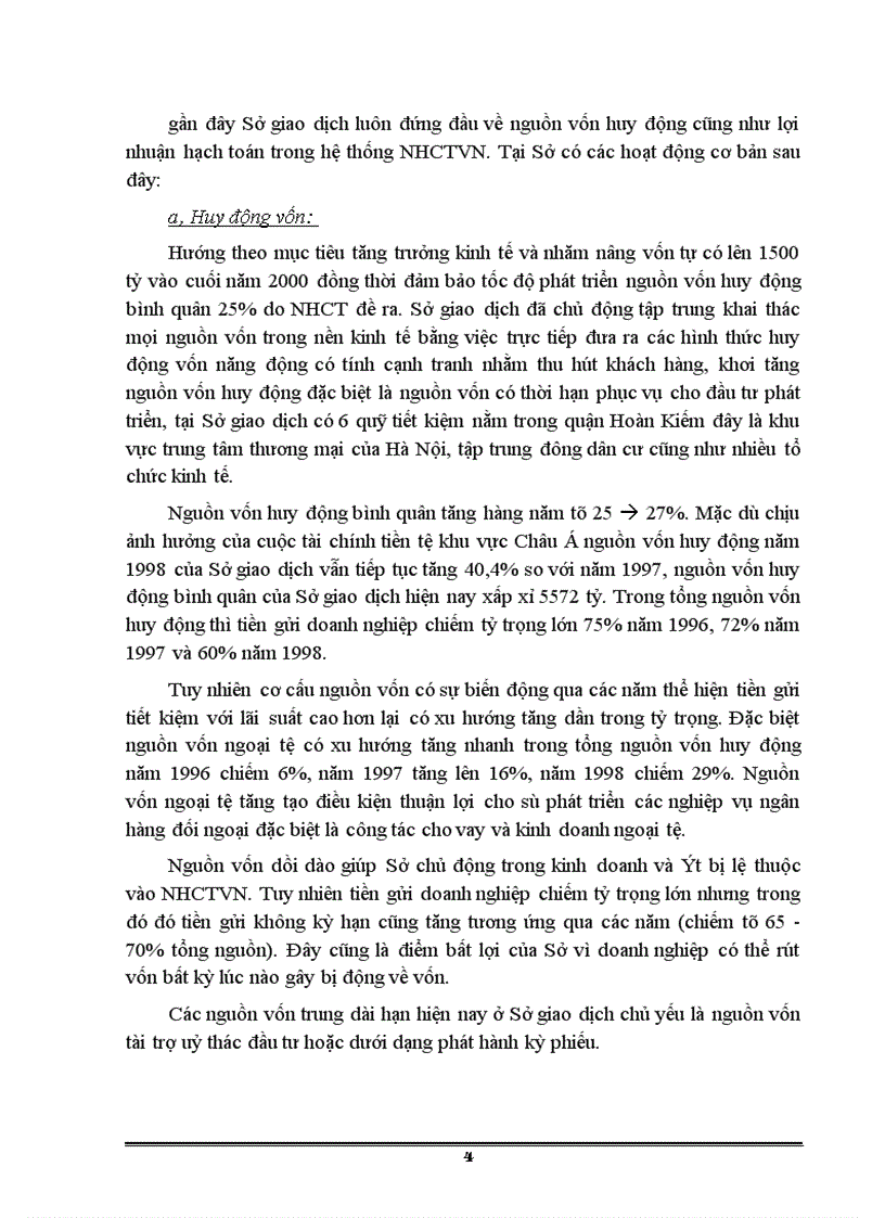 image for page Đánh giá tình hình thực hiện các dịch vụ ngân hàng của Sở giao dịch NHCTVN