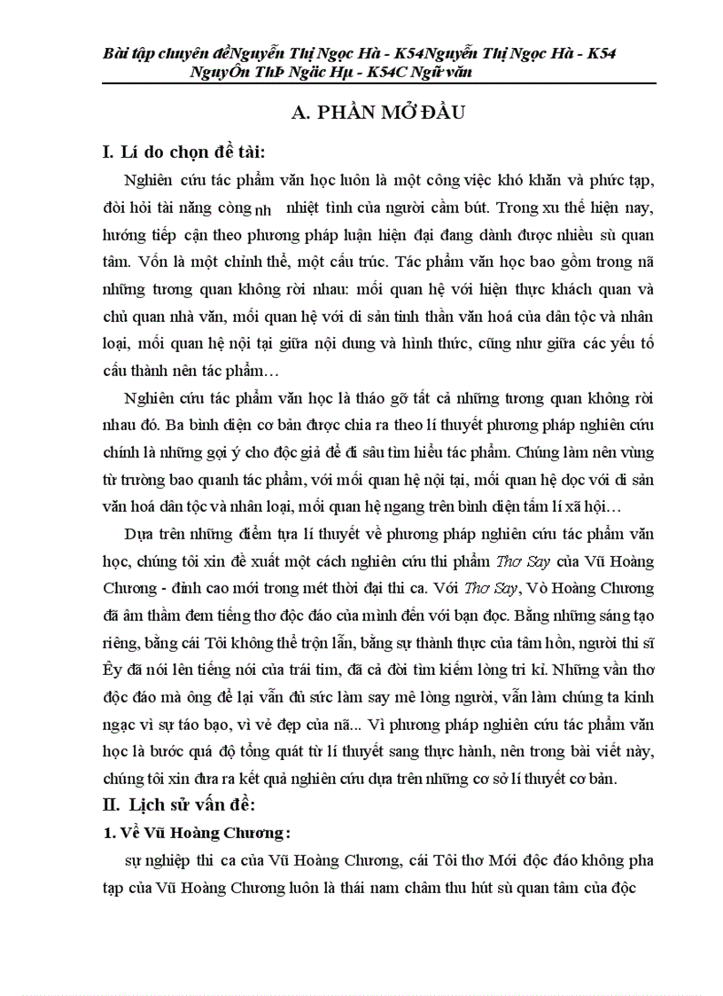 image for page Nghiên cứu tác phẩm văn học luôn là một công việc khó khăn và phức tạp, đòi hỏi tài năng cũng như nhiệt tình của người cầm bút