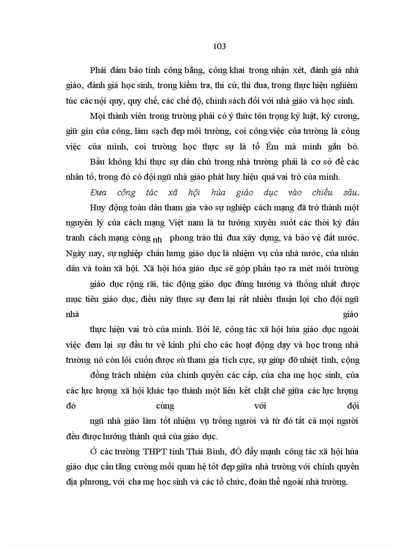 image for page Quan điểm cơ bản và giải pháp chủ yếu nhằm nâng cao vai trò của đội ngũ nhà giáo trong quá trình đào tạo nguồn nhân lực ở các trường trung học phổ thông tỉnh thái bình