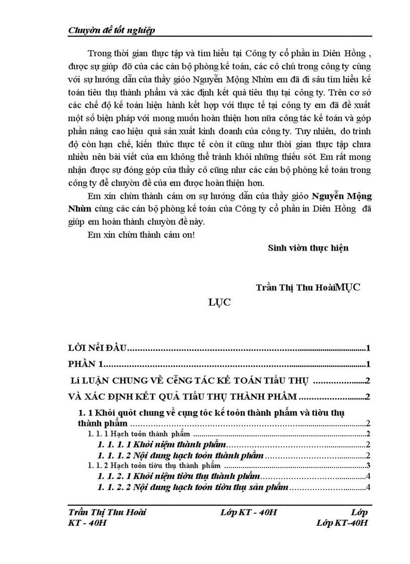 image for page Hoàn thiện hạch toán tiêu thụ thành phẩm và xác định kết quả tiêu thụ tại Công ty cổ phần in Diên Hồng