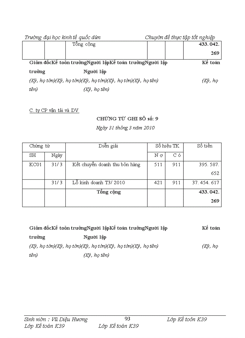 image for page Kế toán bán hàng và Xác định kết quả kinh doanh tại Công ty Cổ phần Vận Tải và Dịch Vụ T&S
