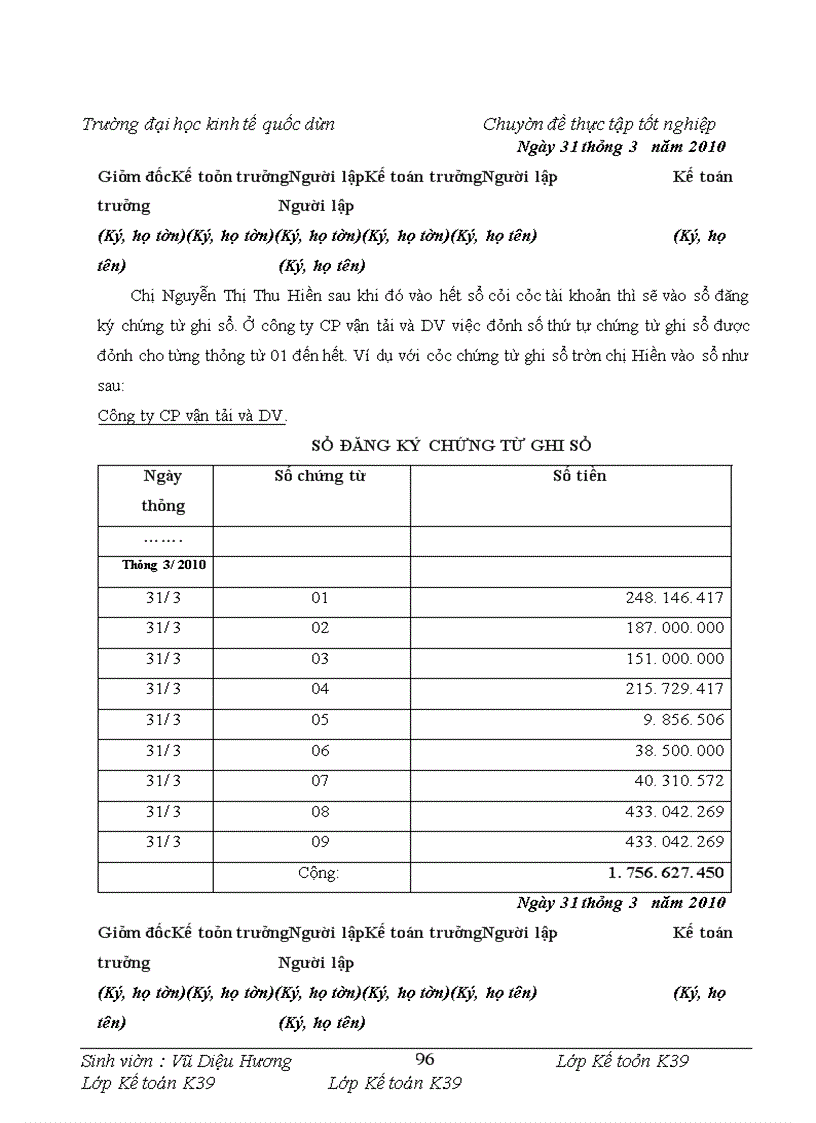 image for page Kế toán bán hàng và Xác định kết quả kinh doanh tại Công ty Cổ phần Vận Tải và Dịch Vụ T&S