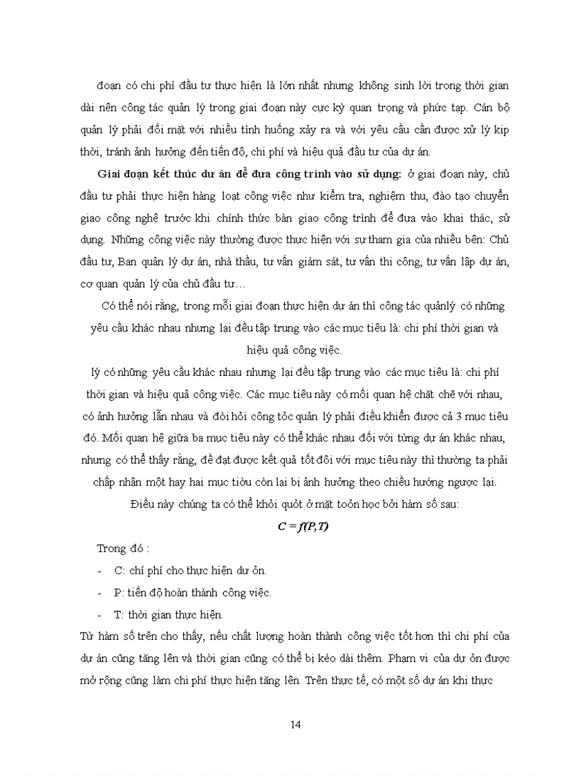 image for page Thực trạng công tác quản lý dự án tại công ty tnhh mtv cơ khí và xây dựng megastar