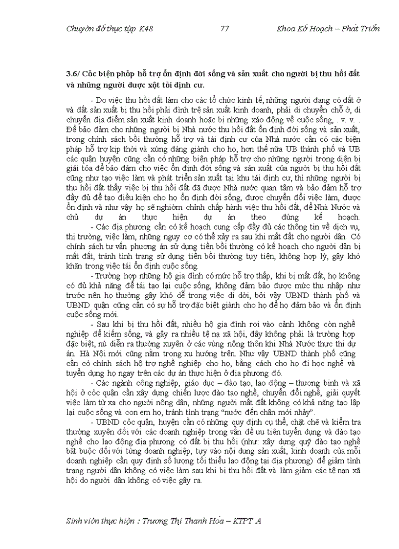 image for page Một số ý kiến hoàn thiện chớnh sỏch đền bự và giải phúng mặt bằng trờn địa bàn Hà Nội những năm tới