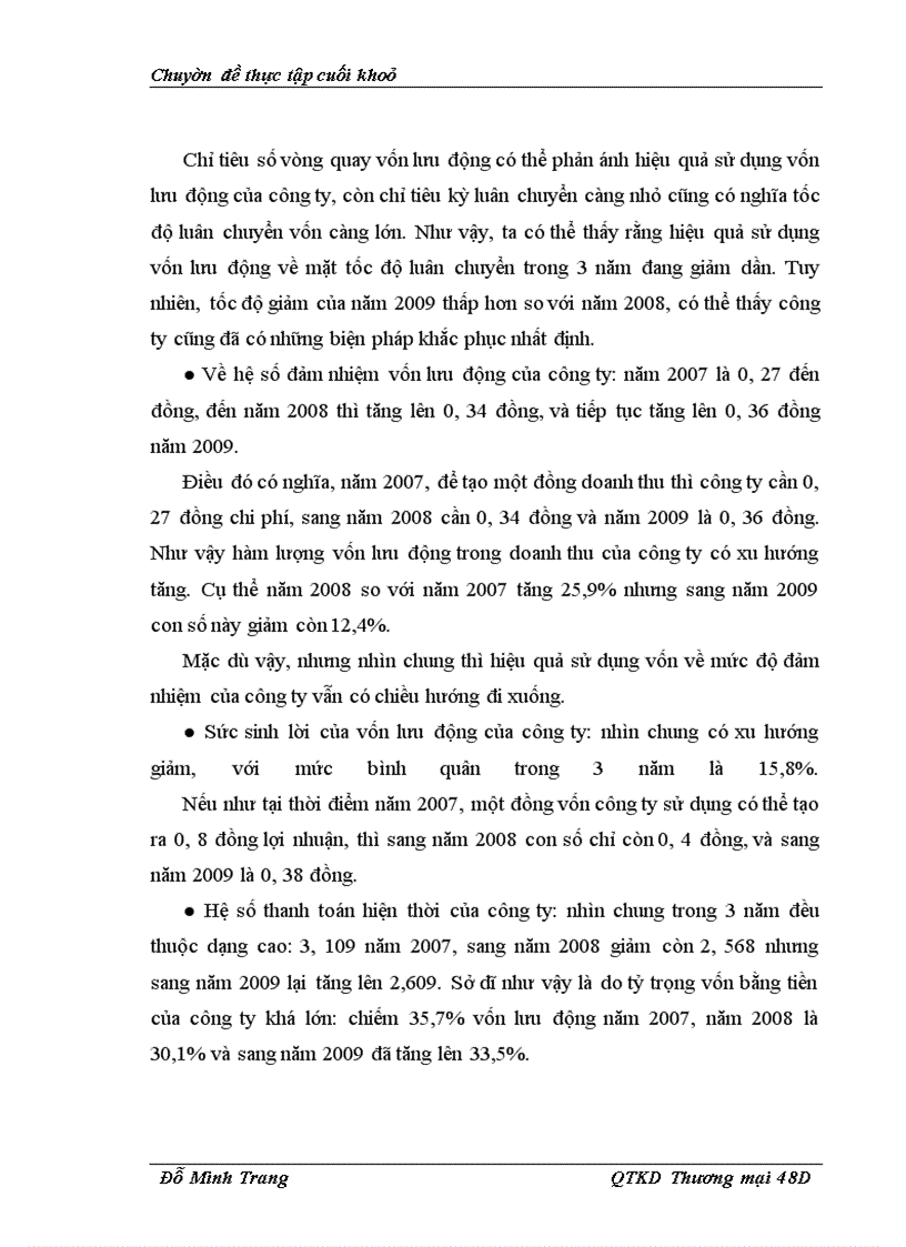 image for page Vốn lưu động và hiệu quả sử dụng vốn lưu động tại Công ty Cổ phần thiết bị Thương mại .