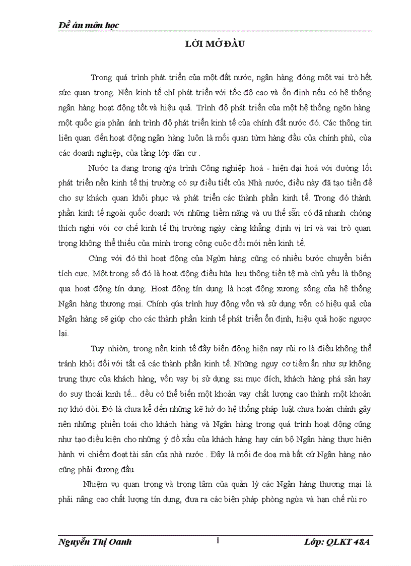 image for page Rủi ro tín dụng và một số kiến nghị phòng ngừa rủi ro tín dụng tại Ngân hàng thương mại Việt Nam
